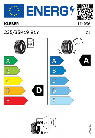 Kleber Dynaxer UHP 235 / 35 R 19 91 Y