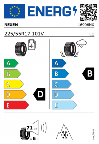 Nexen Winguard Sport 2 225 / 55 R 17 101 V