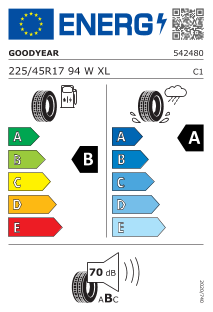 Goodyear Efficientgrip Performance 2 225 / 45 R 17 94 W