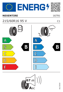 Nexen N blue HD plus 215 / 60 R 16 95 V