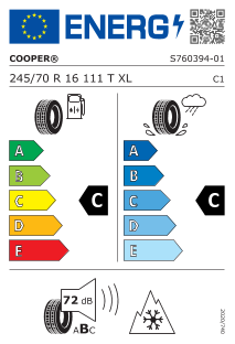 Cooper Discoverer AT3 Sport 2 245 / 70 R 16 111 T