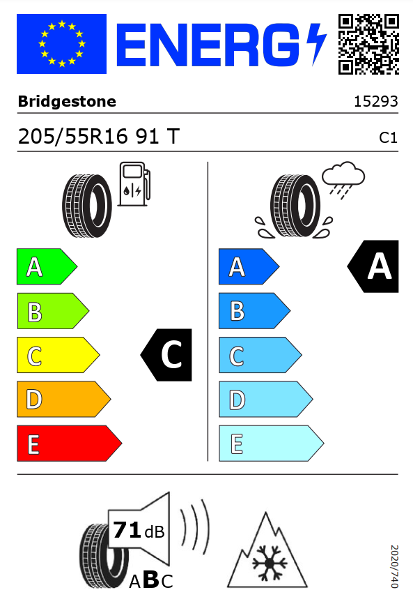 Bridgestone Blizzak LM-005 205 / 55 R 16 91 T