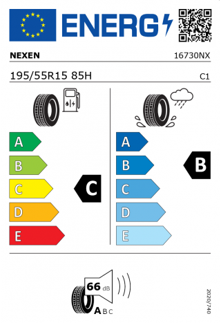 Nexen N blue HD plus 195 / 55 R 15 85 H