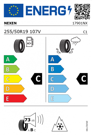 Nexen Winguard Sport 2 SUV 255 / 50 R 19 107 V