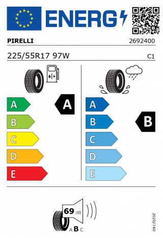 Pirelli P7 Cinturato 225 / 55 R 17 97 W