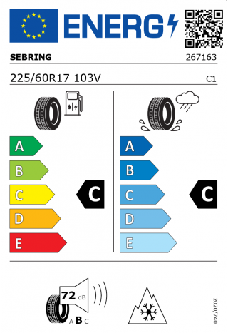 Sebring Snow 225 / 60 R 17 103 V