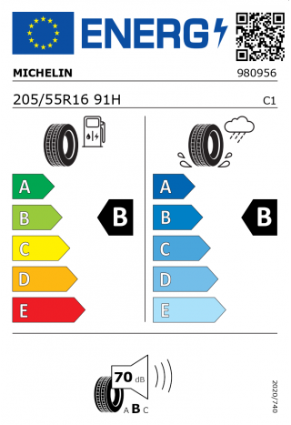 Michelin Energy Saver 205 / 55 R 16 91 H